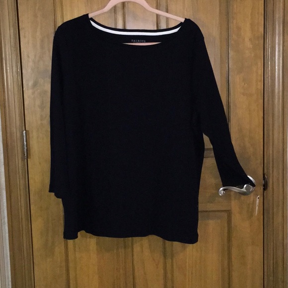 Talbots Tops - Talbots Women’s Boatneck 3/4 Sleeve Shirt